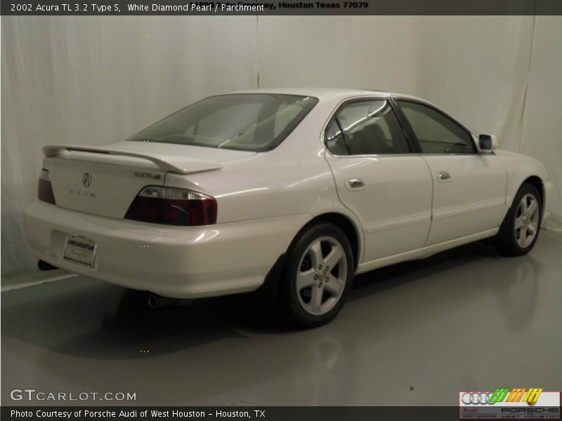 White Diamond Pearl / Parchment 2002 Acura TL 3.2 Type S