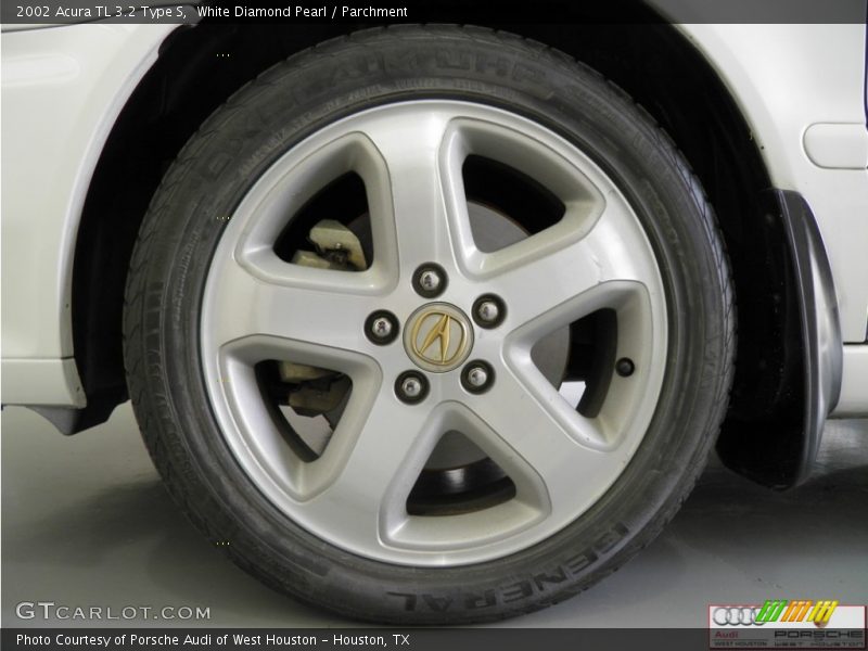 White Diamond Pearl / Parchment 2002 Acura TL 3.2 Type S