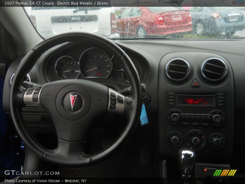 Electric Blue Metallic / Ebony 2007 Pontiac G6 GT Coupe