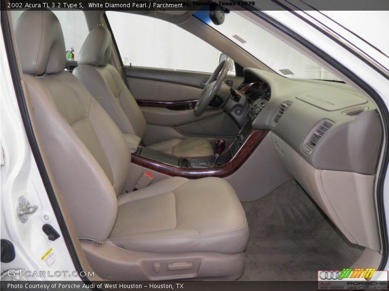 White Diamond Pearl / Parchment 2002 Acura TL 3.2 Type S
