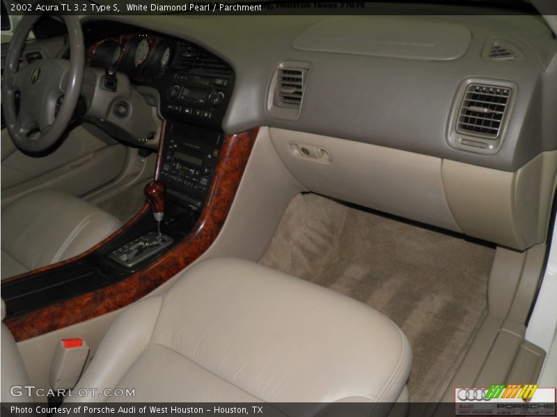White Diamond Pearl / Parchment 2002 Acura TL 3.2 Type S