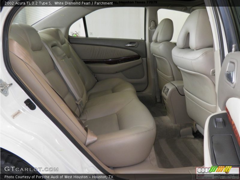 White Diamond Pearl / Parchment 2002 Acura TL 3.2 Type S
