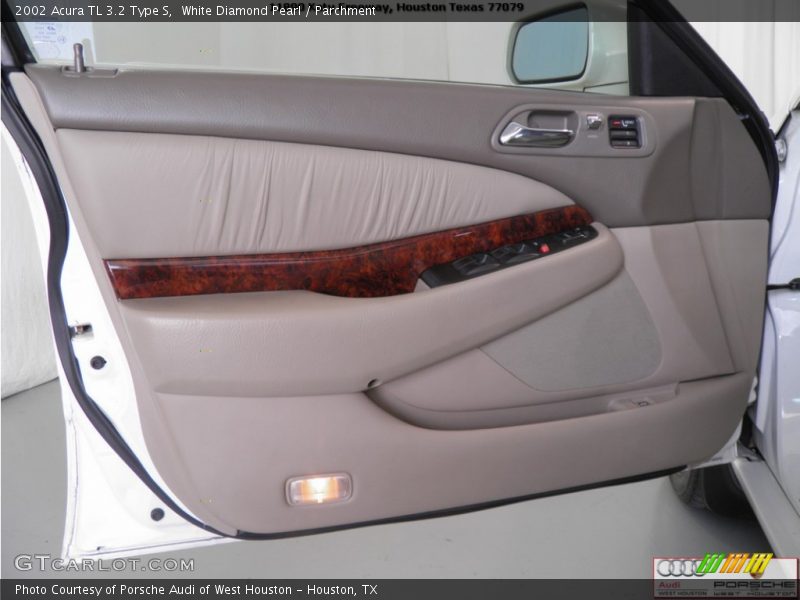 White Diamond Pearl / Parchment 2002 Acura TL 3.2 Type S