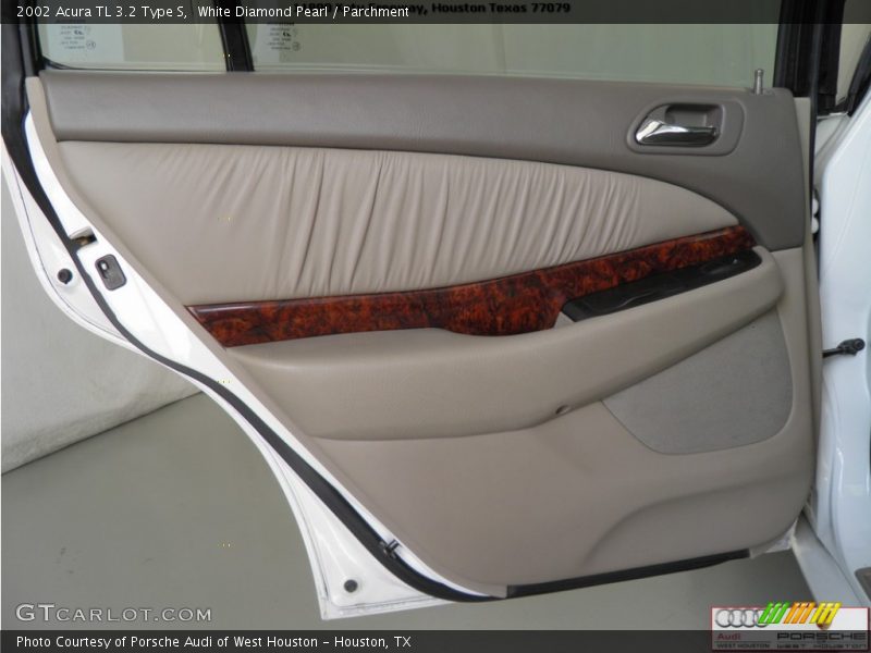 White Diamond Pearl / Parchment 2002 Acura TL 3.2 Type S