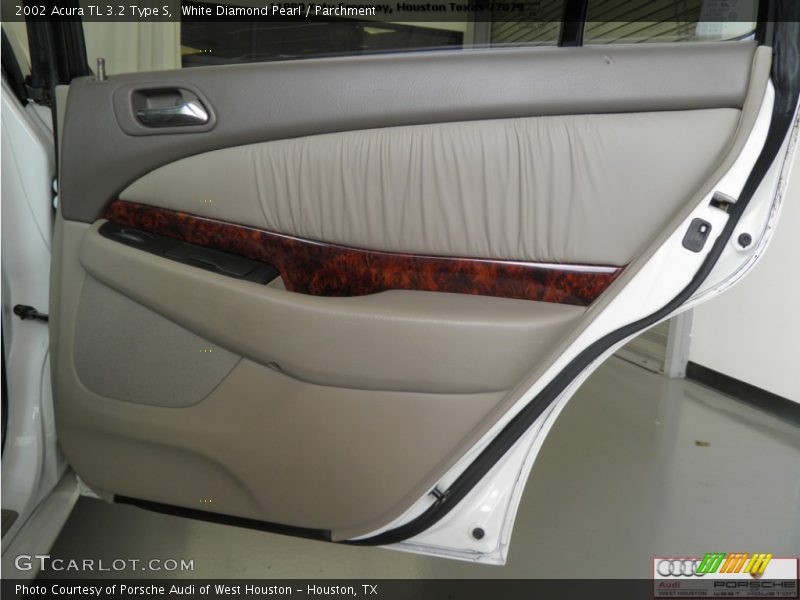 White Diamond Pearl / Parchment 2002 Acura TL 3.2 Type S