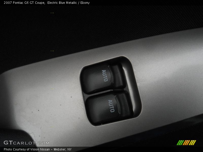 Electric Blue Metallic / Ebony 2007 Pontiac G6 GT Coupe