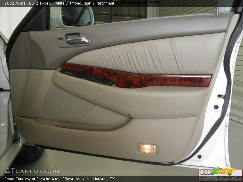 White Diamond Pearl / Parchment 2002 Acura TL 3.2 Type S
