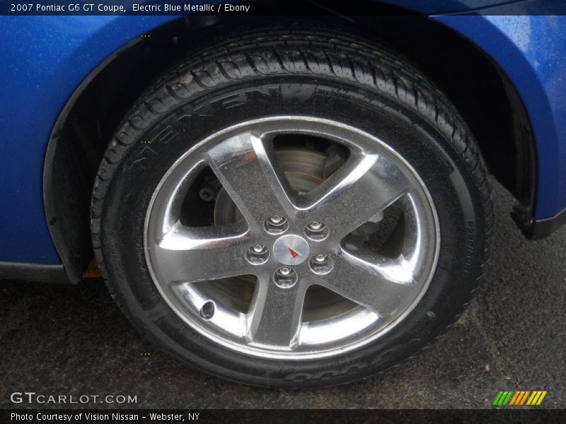Electric Blue Metallic / Ebony 2007 Pontiac G6 GT Coupe