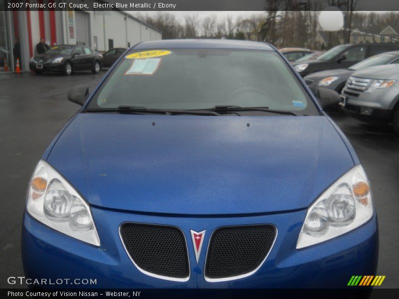 Electric Blue Metallic / Ebony 2007 Pontiac G6 GT Coupe