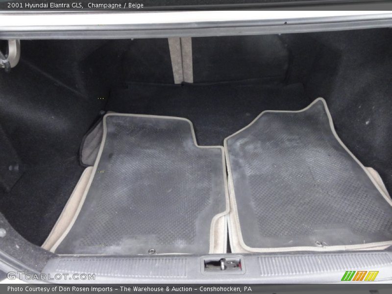 Champagne / Beige 2001 Hyundai Elantra GLS