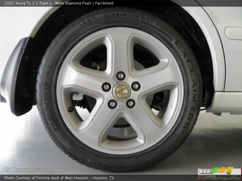 White Diamond Pearl / Parchment 2002 Acura TL 3.2 Type S
