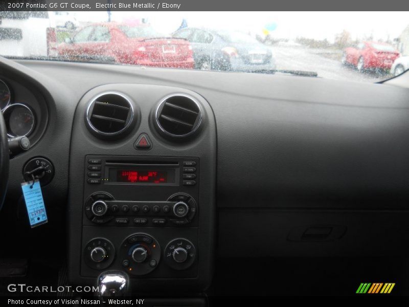 Electric Blue Metallic / Ebony 2007 Pontiac G6 GT Coupe