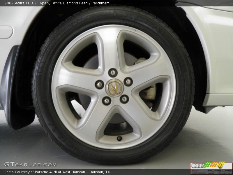 White Diamond Pearl / Parchment 2002 Acura TL 3.2 Type S