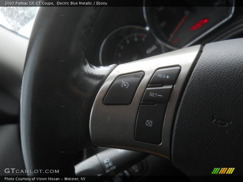 Electric Blue Metallic / Ebony 2007 Pontiac G6 GT Coupe