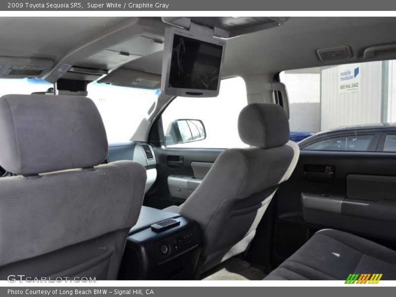 Super White / Graphite Gray 2009 Toyota Sequoia SR5