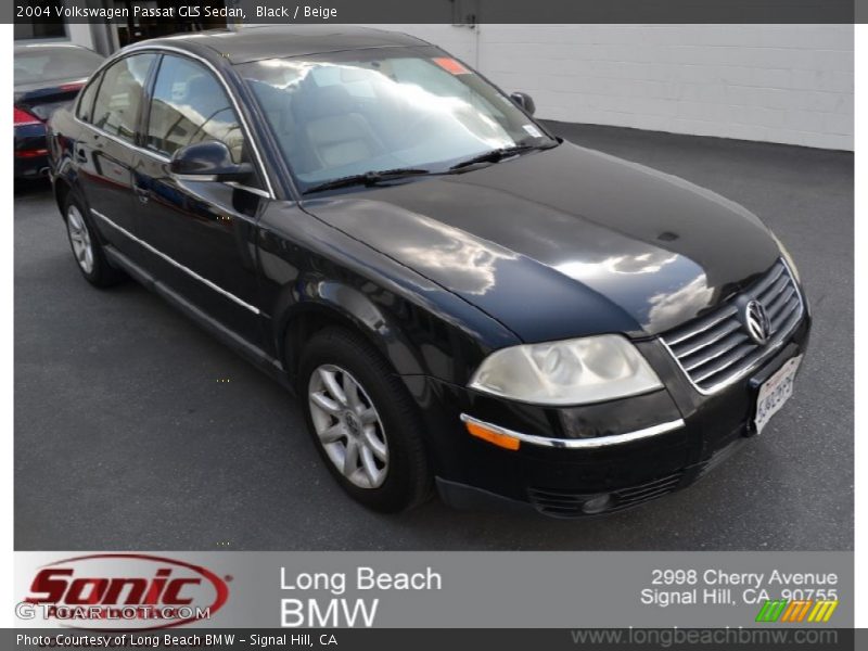 Black / Beige 2004 Volkswagen Passat GLS Sedan