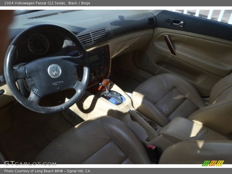 Black / Beige 2004 Volkswagen Passat GLS Sedan