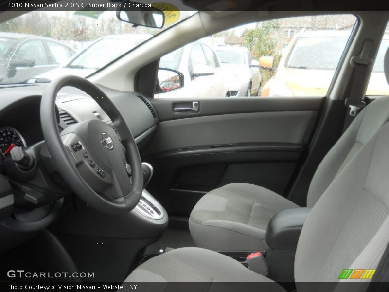Super Black / Charcoal 2010 Nissan Sentra 2.0 SR