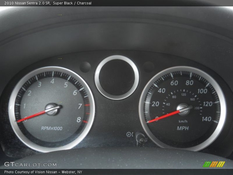 Super Black / Charcoal 2010 Nissan Sentra 2.0 SR
