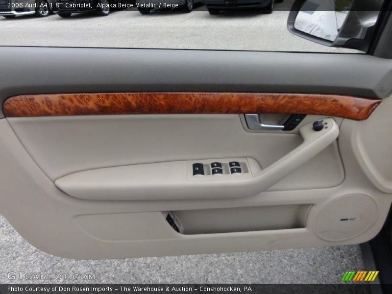 Alpaka Beige Metallic / Beige 2006 Audi A4 1.8T Cabriolet