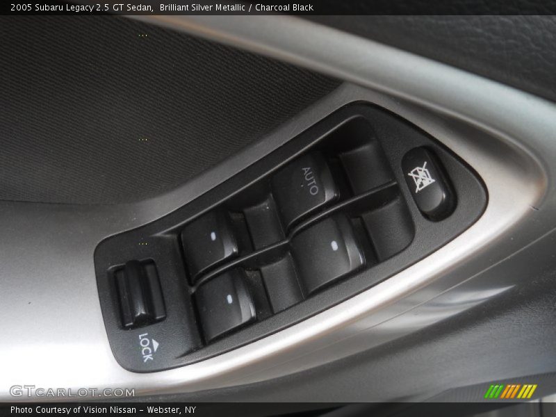 Brilliant Silver Metallic / Charcoal Black 2005 Subaru Legacy 2.5 GT Sedan