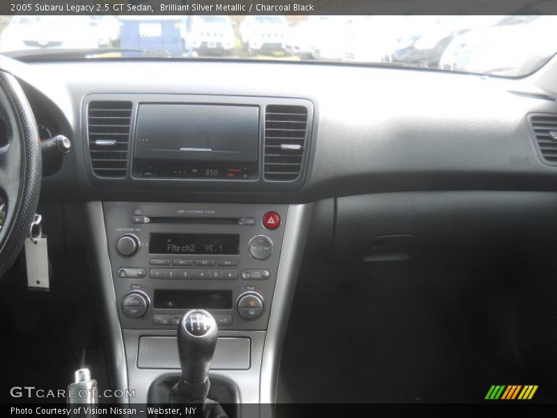 Brilliant Silver Metallic / Charcoal Black 2005 Subaru Legacy 2.5 GT Sedan