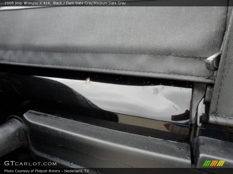 Black / Dark Slate Gray/Medium Slate Gray 2008 Jeep Wrangler X 4x4
