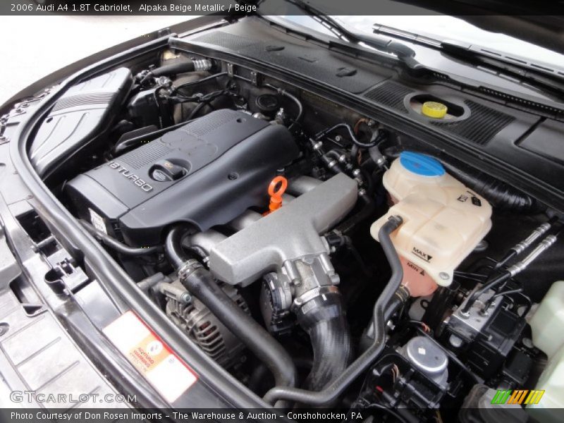 Alpaka Beige Metallic / Beige 2006 Audi A4 1.8T Cabriolet