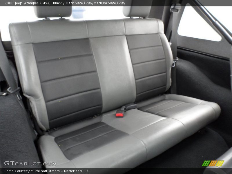 Black / Dark Slate Gray/Medium Slate Gray 2008 Jeep Wrangler X 4x4