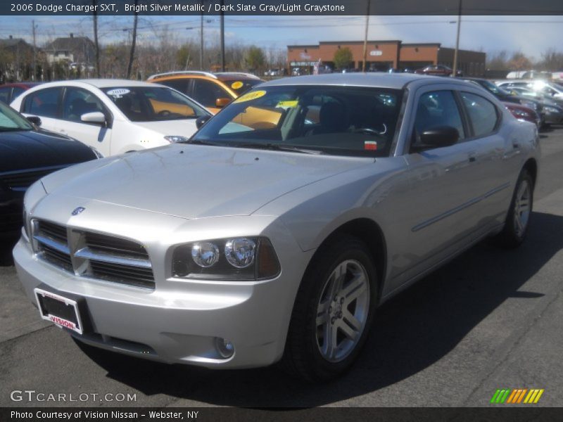 Bright Silver Metallic / Dark Slate Gray/Light Graystone 2006 Dodge Charger SXT