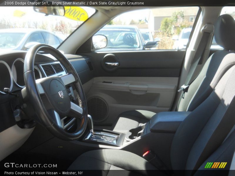 Bright Silver Metallic / Dark Slate Gray/Light Graystone 2006 Dodge Charger SXT