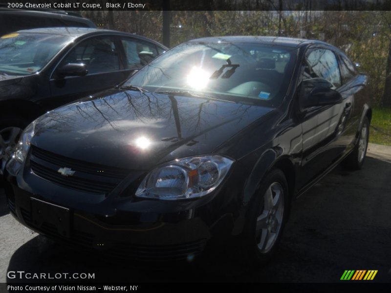 Black / Ebony 2009 Chevrolet Cobalt LT Coupe