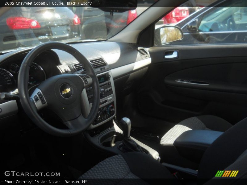 Black / Ebony 2009 Chevrolet Cobalt LT Coupe