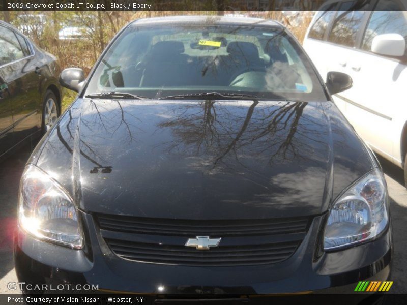 Black / Ebony 2009 Chevrolet Cobalt LT Coupe