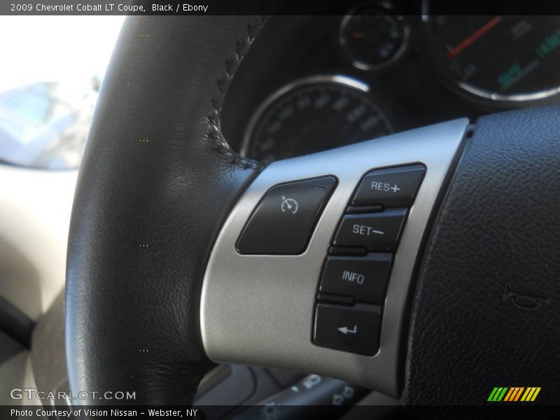 Black / Ebony 2009 Chevrolet Cobalt LT Coupe