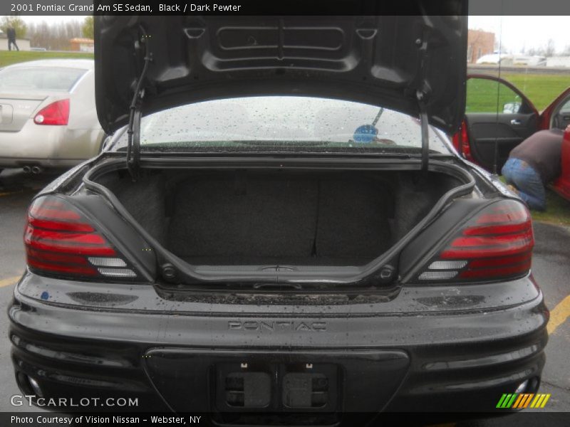Black / Dark Pewter 2001 Pontiac Grand Am SE Sedan
