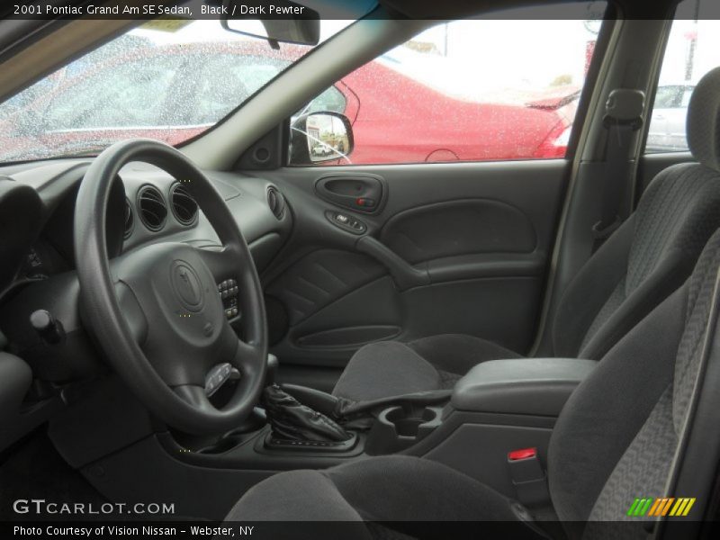 Black / Dark Pewter 2001 Pontiac Grand Am SE Sedan