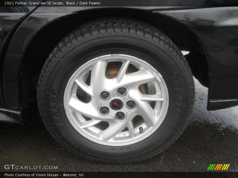 Black / Dark Pewter 2001 Pontiac Grand Am SE Sedan