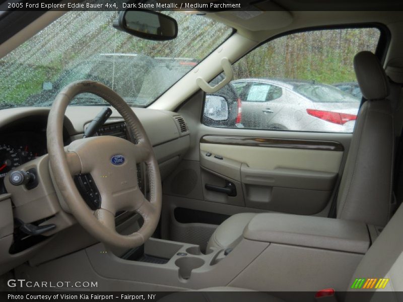 Dark Stone Metallic / Medium Parchment 2005 Ford Explorer Eddie Bauer 4x4