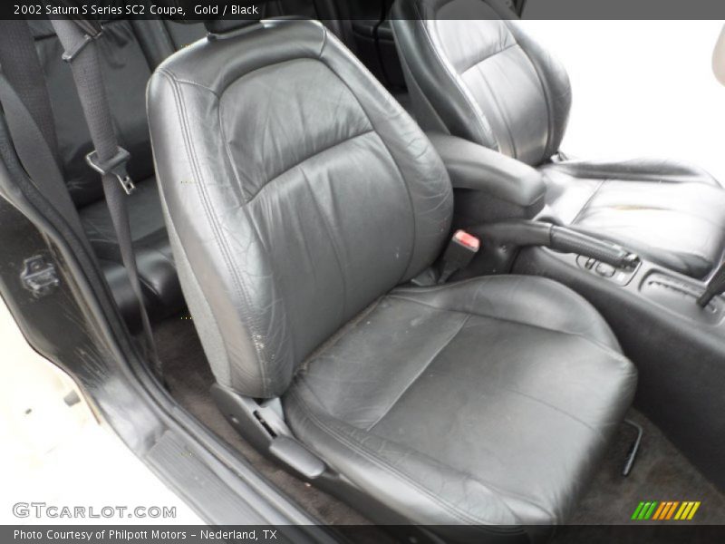 Gold / Black 2002 Saturn S Series SC2 Coupe