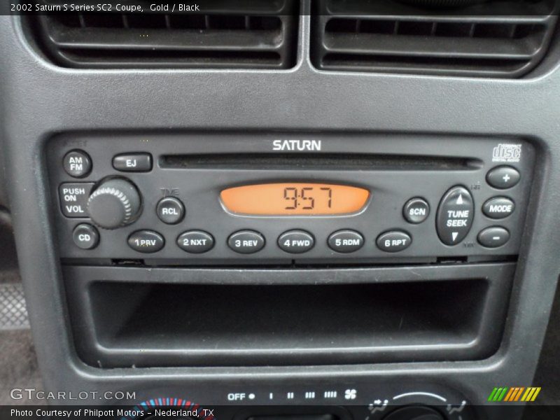 Audio System of 2002 S Series SC2 Coupe