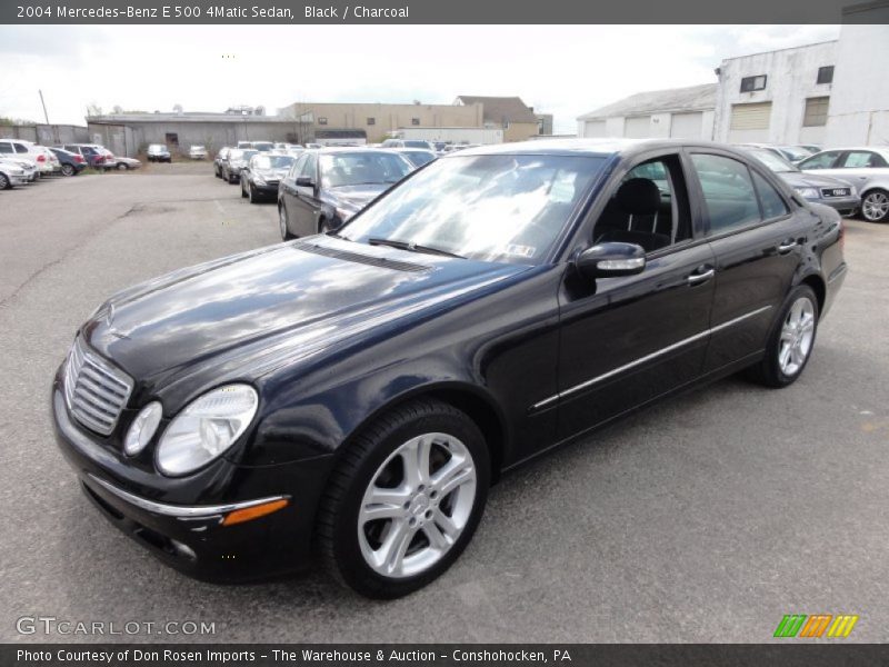 Black / Charcoal 2004 Mercedes-Benz E 500 4Matic Sedan