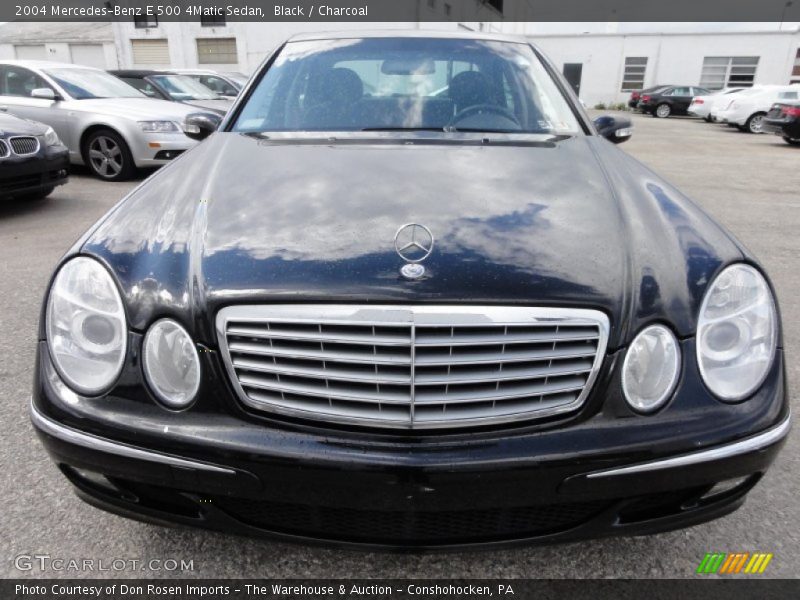 Black / Charcoal 2004 Mercedes-Benz E 500 4Matic Sedan