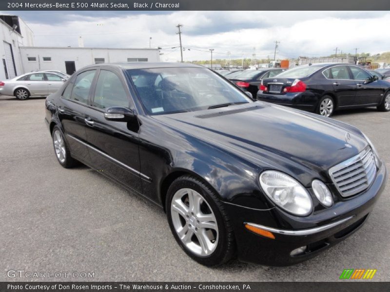 Black / Charcoal 2004 Mercedes-Benz E 500 4Matic Sedan