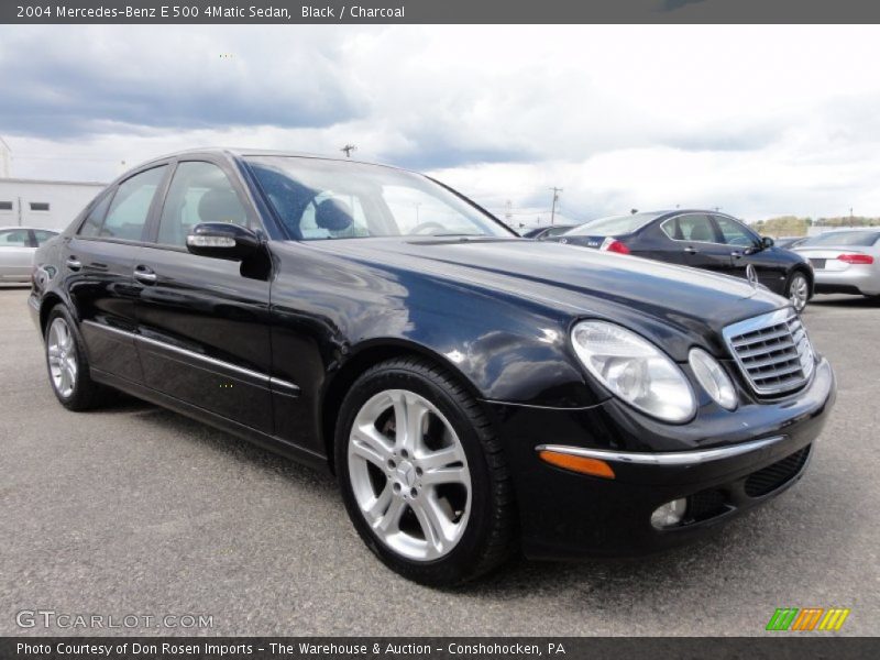 Black / Charcoal 2004 Mercedes-Benz E 500 4Matic Sedan