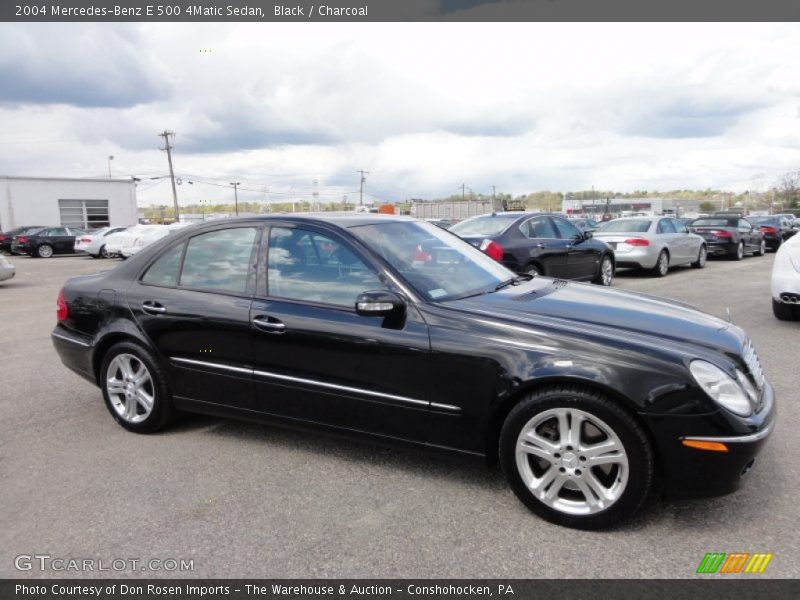 Black / Charcoal 2004 Mercedes-Benz E 500 4Matic Sedan