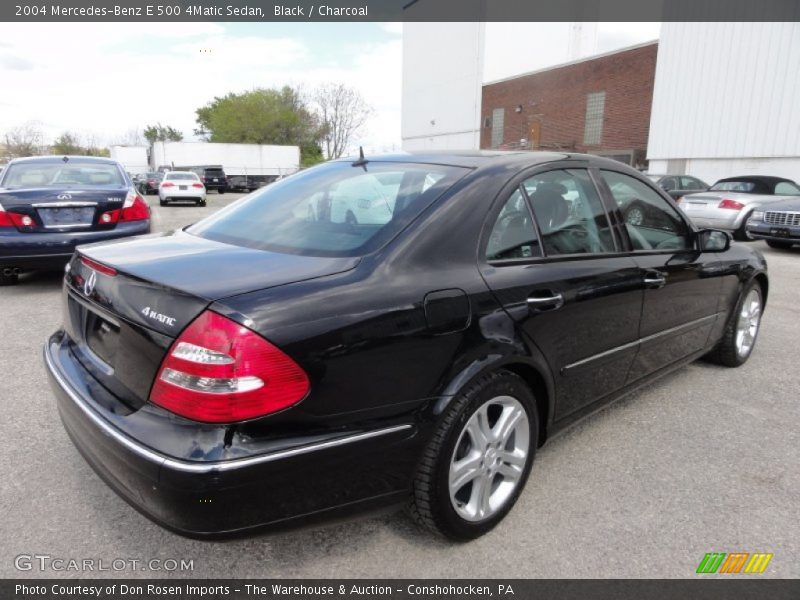 Black / Charcoal 2004 Mercedes-Benz E 500 4Matic Sedan