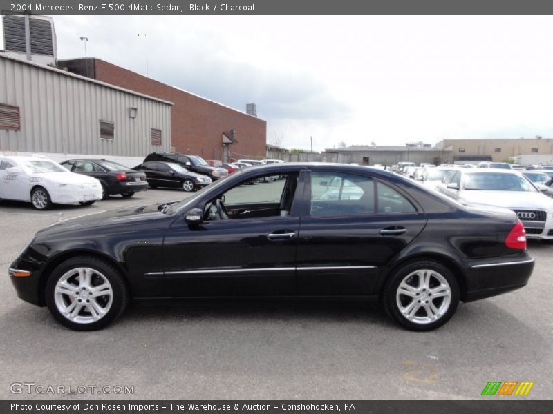 Black / Charcoal 2004 Mercedes-Benz E 500 4Matic Sedan