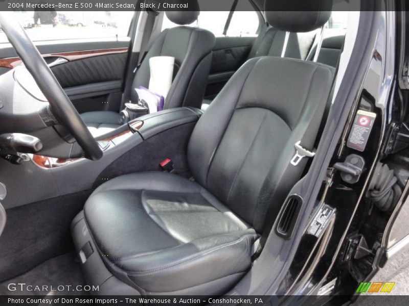 Black / Charcoal 2004 Mercedes-Benz E 500 4Matic Sedan