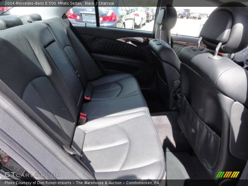 Black / Charcoal 2004 Mercedes-Benz E 500 4Matic Sedan
